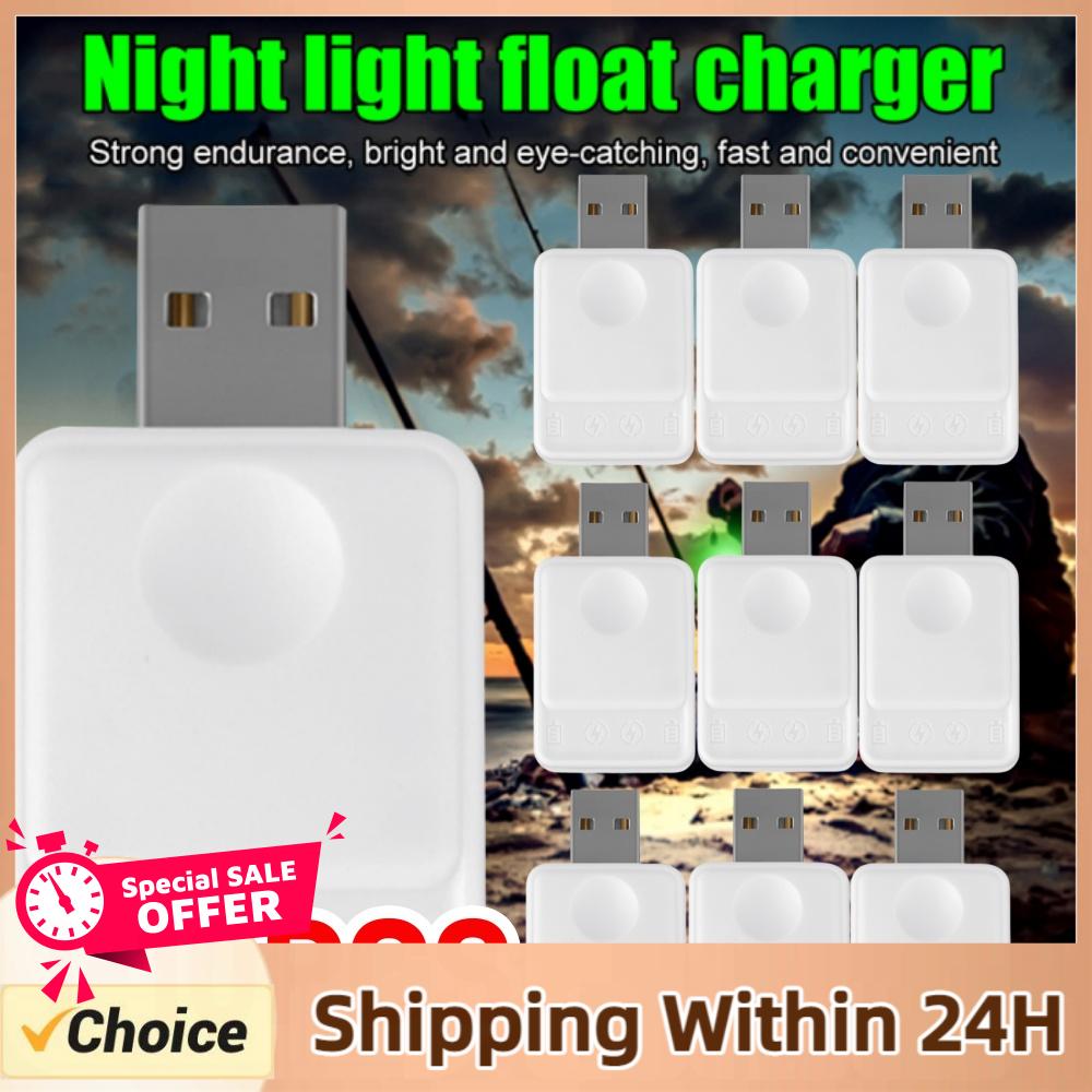 Fish Finder Charger - Pelampung Pancing Bercahaya Baterai CR425 Isi